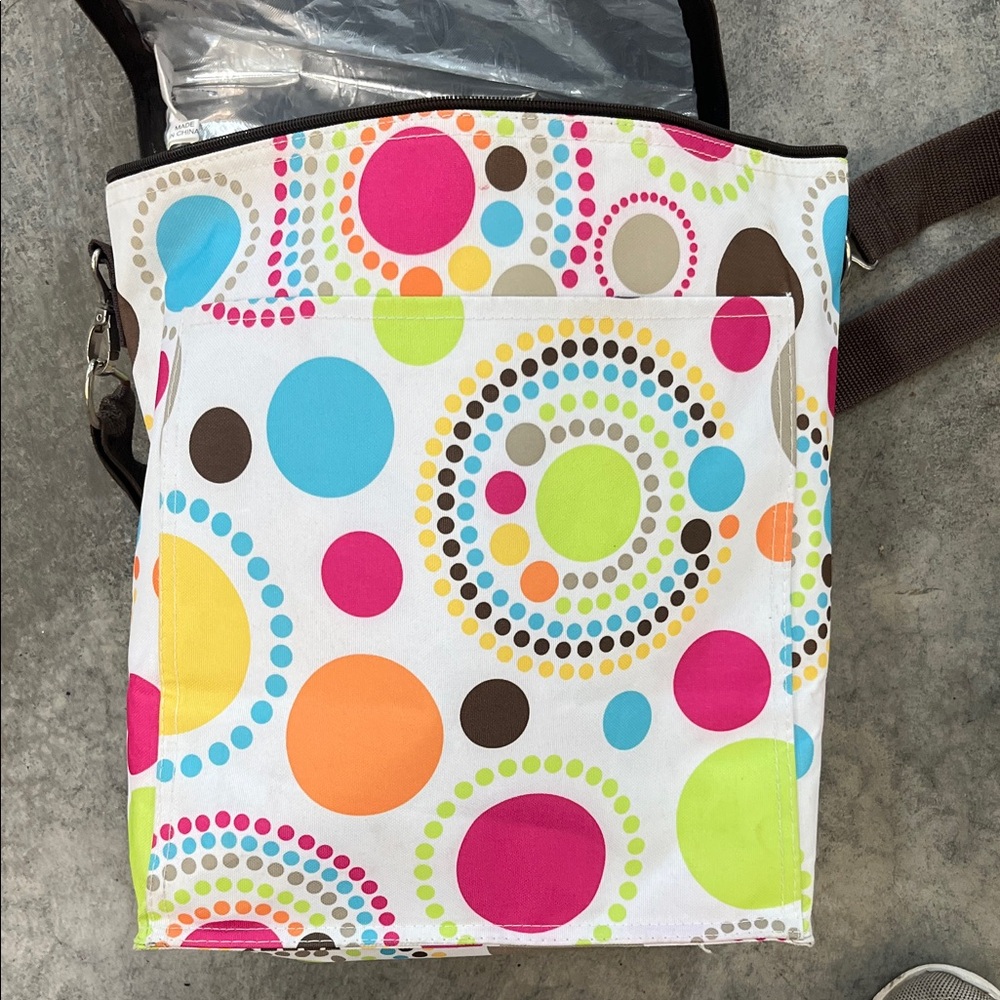 Thirty one Colorful Polka Dot cooler bag